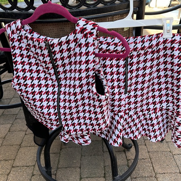 2pc houndstooth set - Picture 5 of 5